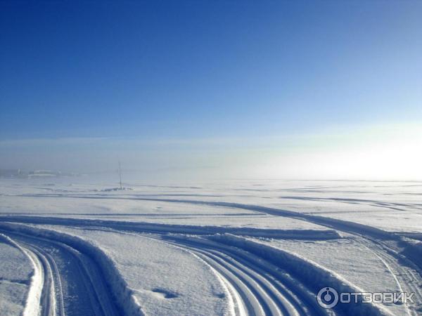 Озеро Имандра (Россия, Оленегорск) фото