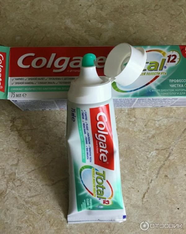 Зубная паста Colgate 12 профессиональная чистка фото