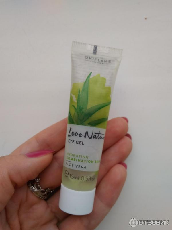 Гель для век Oriflame Love Nature Алоэ вера фото