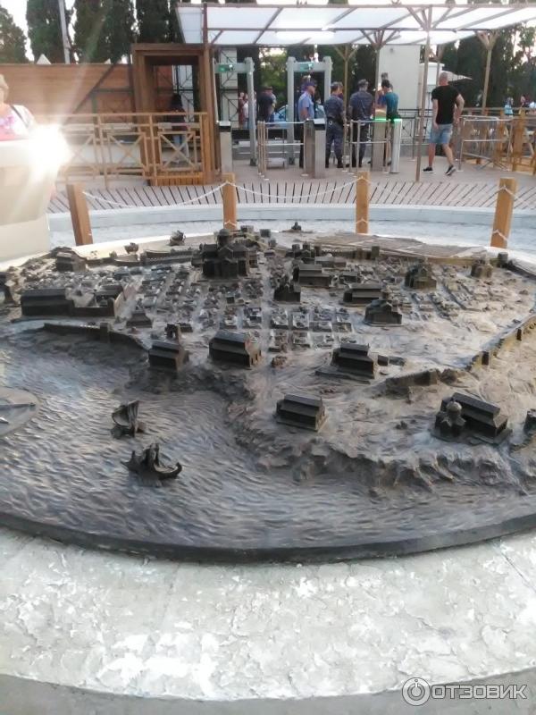 карта городища.