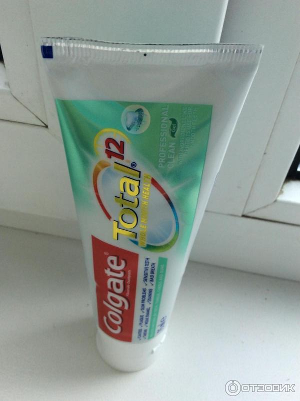 Зубная паста Colgate Total 12 Professional Clean Gel фото