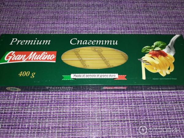 Спагетти Granmulino premium фото