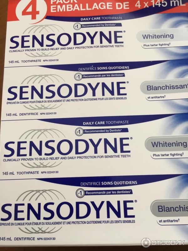 Зубная паста Sensodyne Ежедневная защита фото