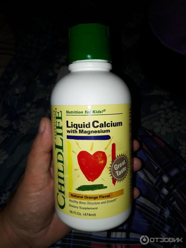 Комплекс с кальцием и магнием Child Life Liquid Calcium with Magnesium фото