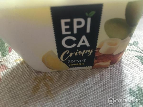 Йогурт Epica Crispy фото