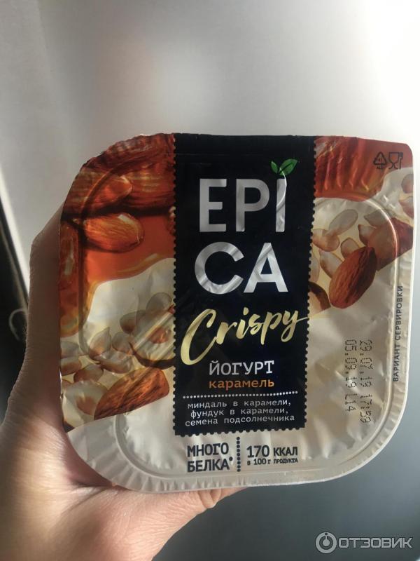 Йогурт Epica Crispy фото