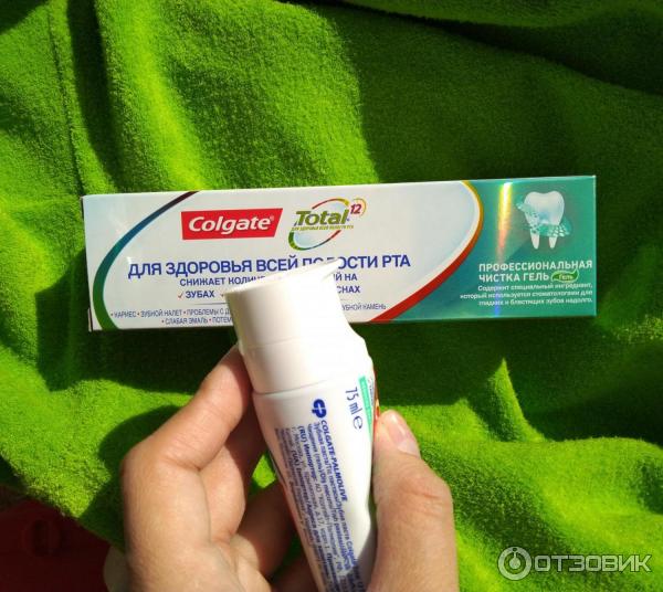 Зубная паста Colgate Total 12 Pro-Clean Gel фото