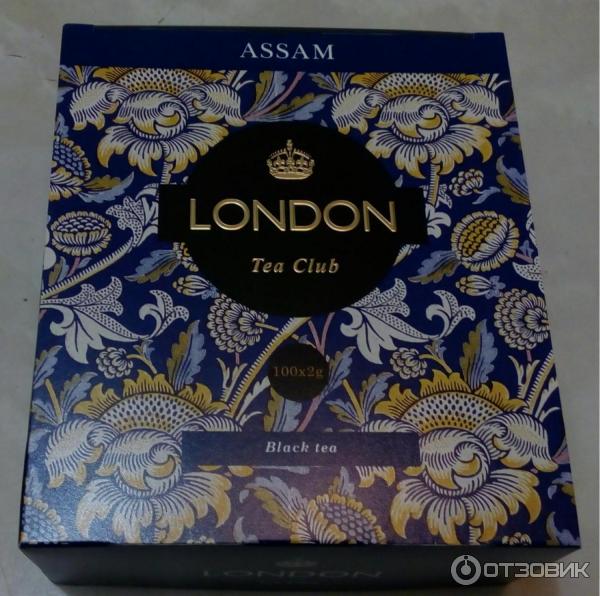 Чай черный байховый гранулированный London Tea Club Assam в пакетиках фото