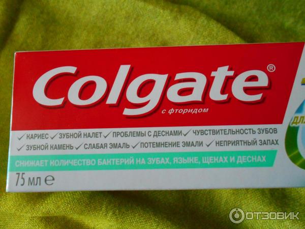 Зубная паста Colgate 12 профессиональная чистка фото