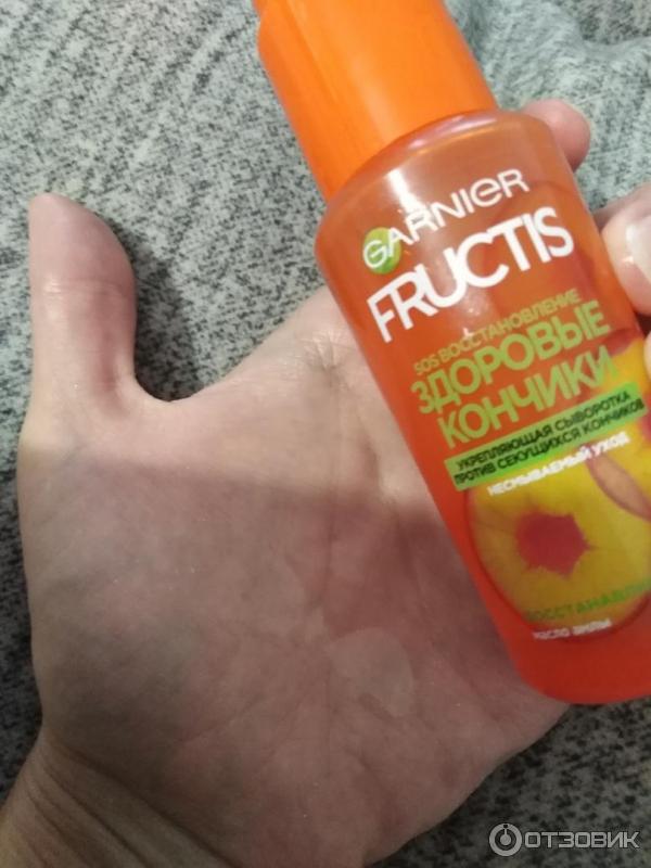 Укрепляющая сыворотка против секущихся кончиков Garnier Fructis фото