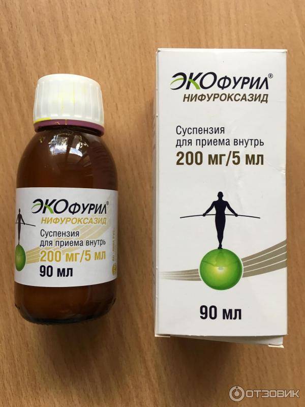 Экофурил суспензия до еды или после детям