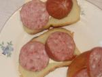 Колбаса Колбасный ряд "Часникова" фото