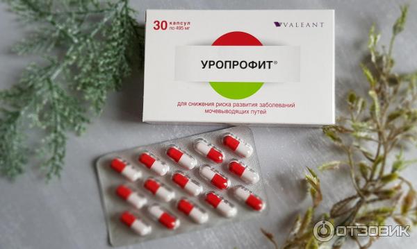 Растительное уросептическое средство Valeant Уропрофит фото