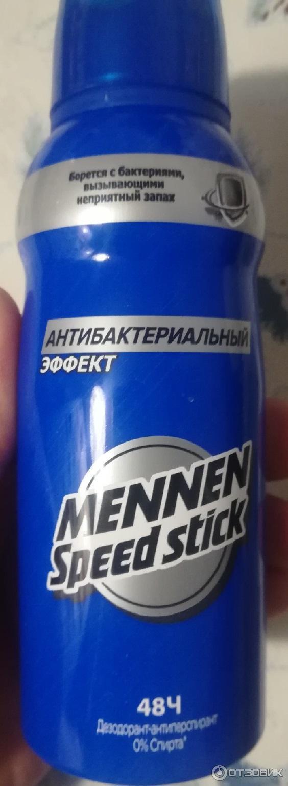 Дезодорант-антиперспирант Mennen Speed Stick Антибактериальный эффект фото