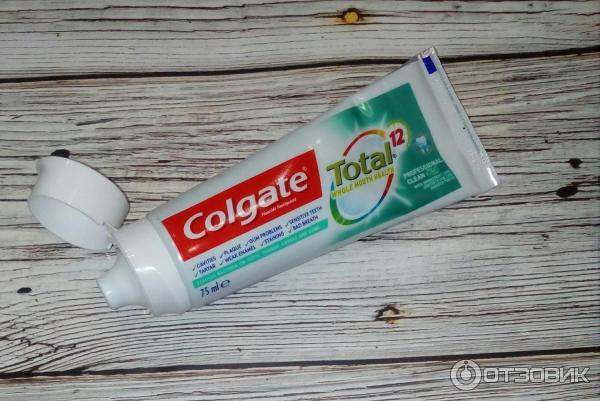 Зубная паста Colgate 12 профессиональная чистка фото