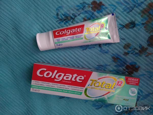 Зубная паста Colgate 12 профессиональная чистка фото