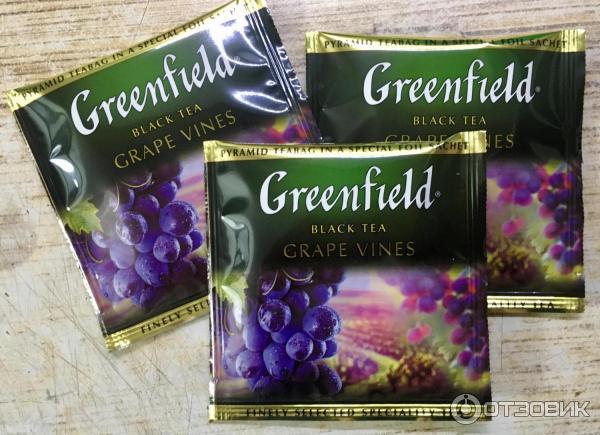 Чай черный Greenfield Grape Vines фото