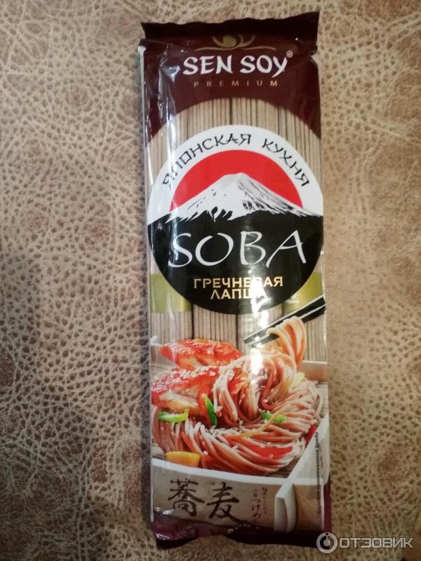 лапша гречневая Сэн Сой Премиум SOBA