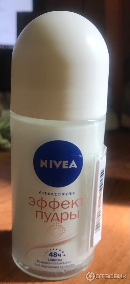 Шариковый дезодорант-антиперспирант Nivea Эффект пудры фото