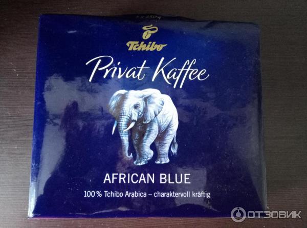 Кофе молотый Tchibo Privat Kaffe African Blue фото