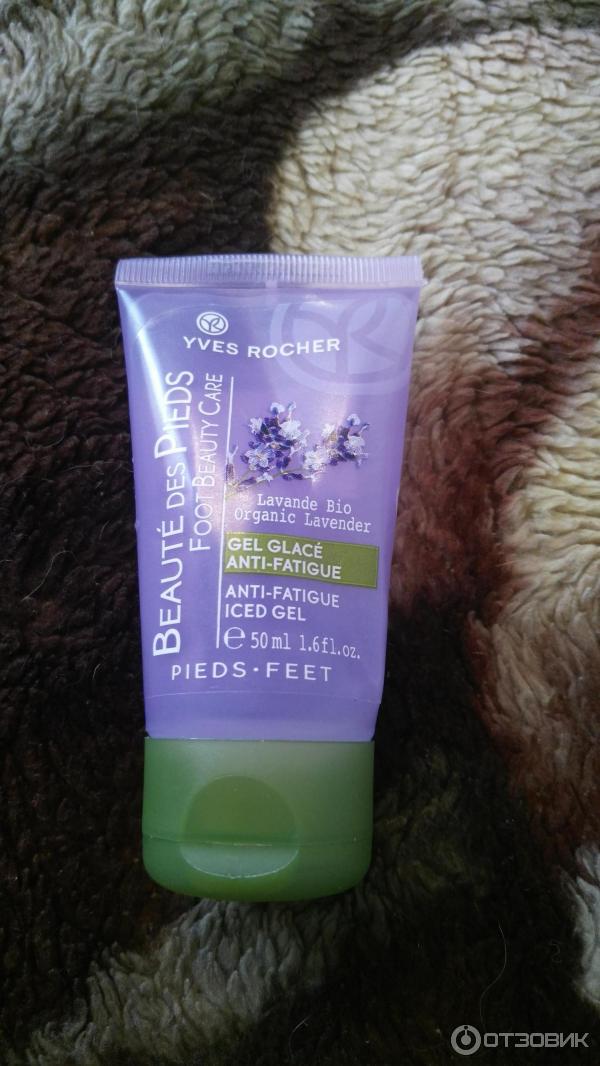 Охлаждающий гель для снятия усталости ног Yves Rocher Soin Vegetal Beaute des Pieds фото