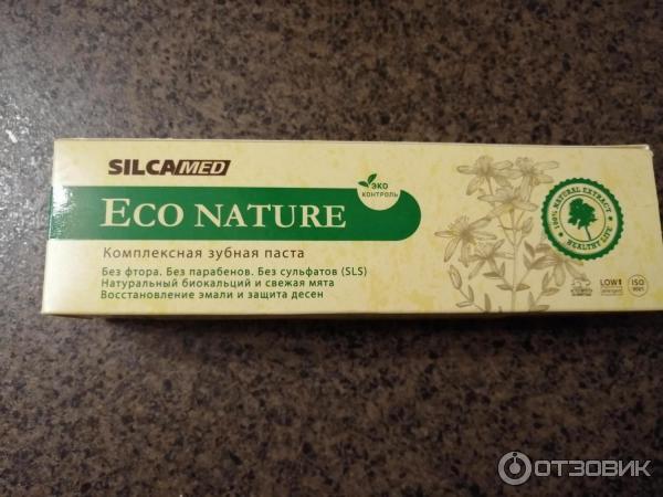 Зубная паста Silka med Eco Nature фото