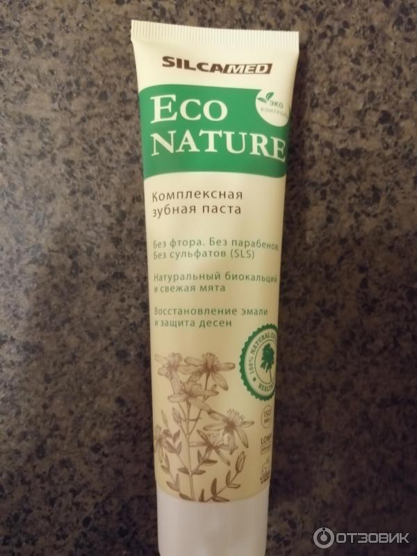 Зубная паста Silka med Eco Nature фото