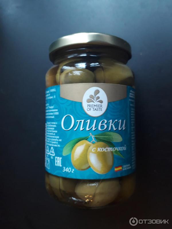 Оливки с косточкой Premier Of Taste фото