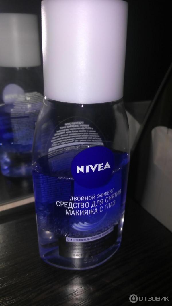 Средство для удаления макияжа с глаз Nivea Двойной эффект фото