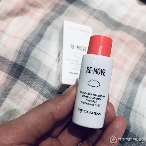 Очищающее мицеллярное молочко для кожи My Clarins Re-Move фото