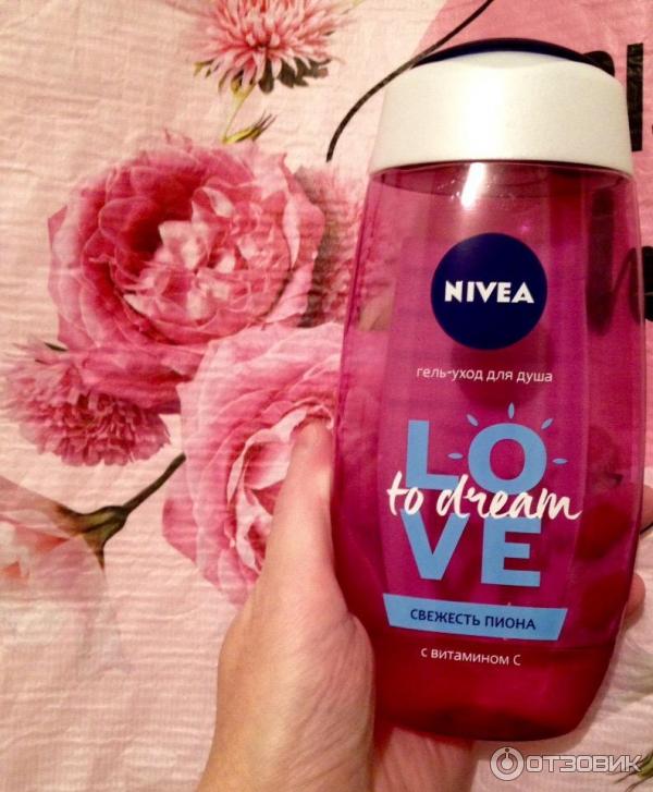 Гель-уход для душа Nivea Свежесть пиона фото