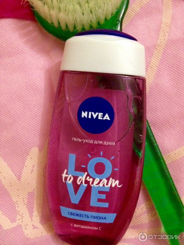 Гель-уход для душа Nivea Свежесть пиона фото