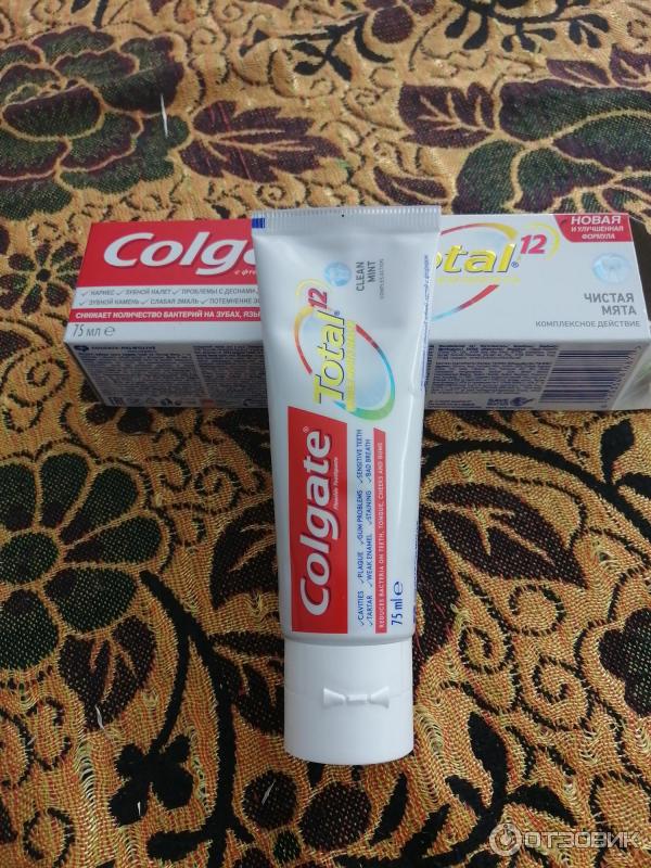 Паста зубная Colgate Total Advanced Clean фото