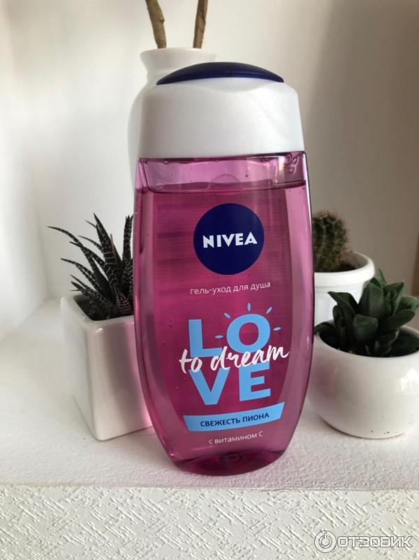 Гель-уход для душа Nivea Свежесть пиона фото