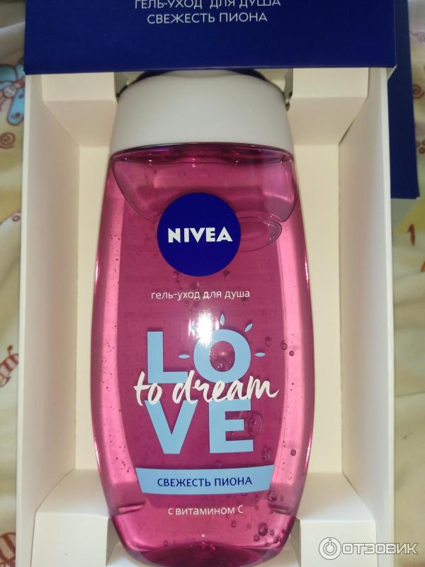 Nivea свежесть пиона