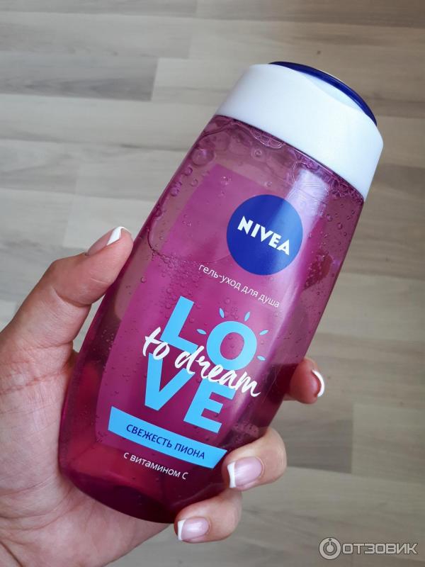 Гель-уход для душа Nivea Свежесть пиона фото