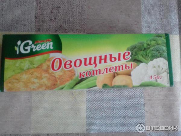 Овощные котлеты Морозко Green фото