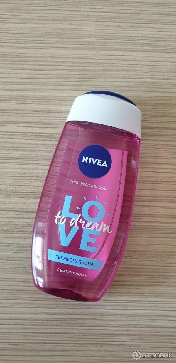 Гель-уход для душа Nivea Свежесть пиона фото