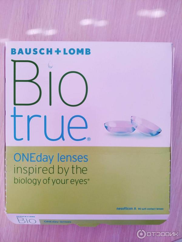 Однодневные контактные линзы Bausch&Lomb Biotrue ONEday фото