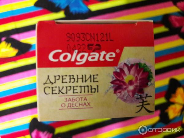 Зубная паста Colgate Древние секреты Забота о деснах