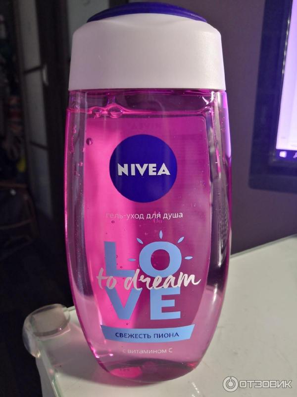 Гель-уход для душа Nivea Свежесть пиона фото