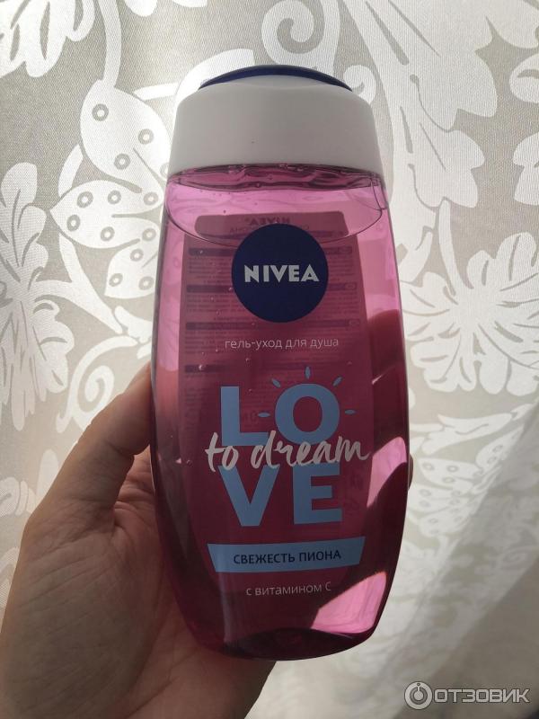 Гель-уход для душа Nivea Свежесть пиона фото