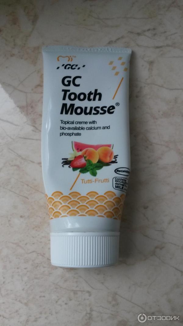 Профессиональный стоматологический крем GC Tooth Mousse фото