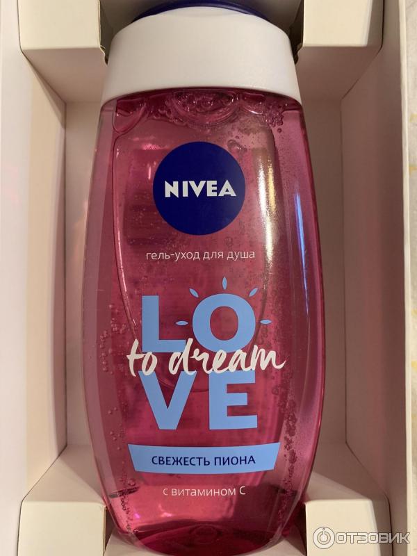 Гель-уход для душа Nivea Свежесть пиона фото