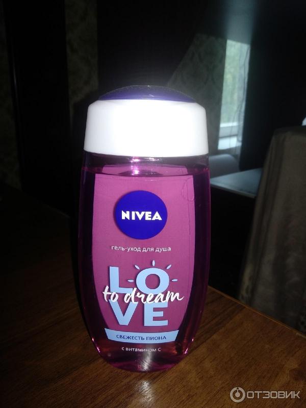 Гель-уход для душа Nivea Свежесть пиона фото