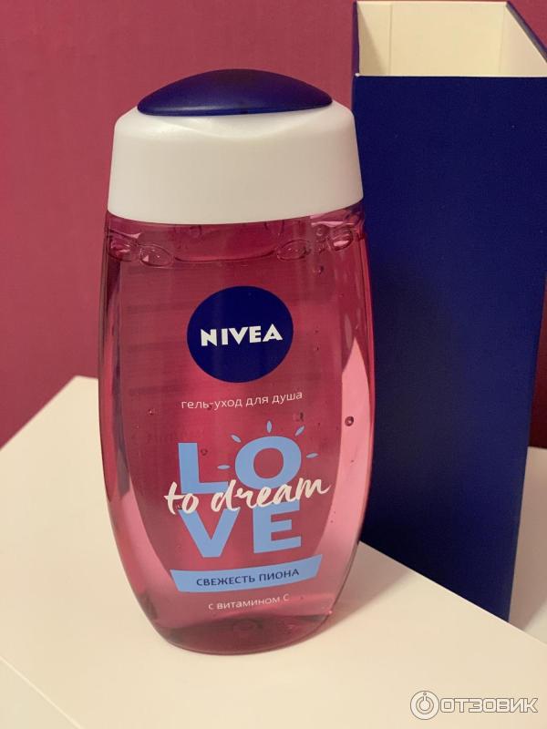 Гель-уход для душа Nivea Свежесть пиона фото