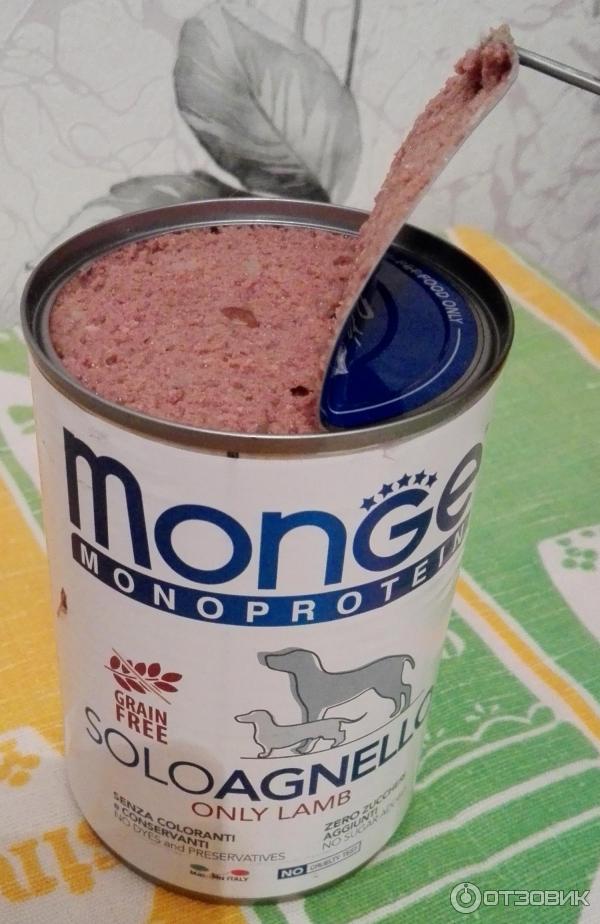 Консервы для собак Monge Monoprotein фото