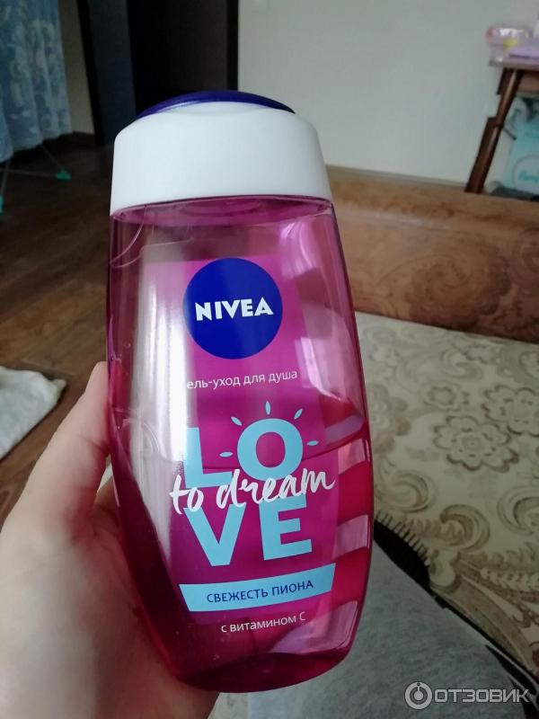 Гель-уход для душа Nivea Свежесть пиона фото