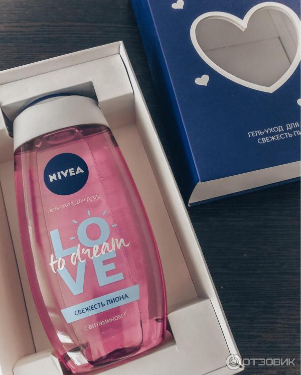 Гель-уход для душа Nivea Свежесть пиона фото