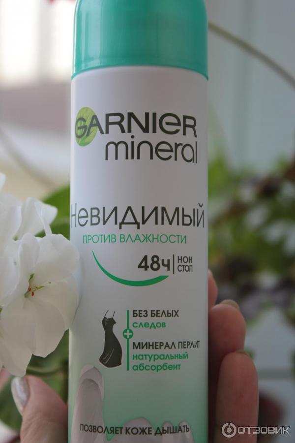 Антиперспирант Garnier mineral невидимый против влажности фото